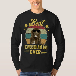 Neufundland Vater Vintag Sunglassland Neufundland T-Shirt