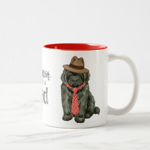 Neufundland-Vater Zweifarbige Tasse