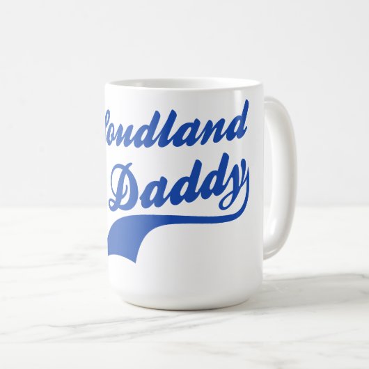 Neufundland-Vati Kaffeetasse (VorderseiteRechts)