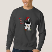 Neufundland-Weihnachten Sweatshirt (Vorderseite)