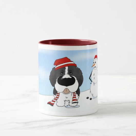 Neufundland-Weihnachten Tasse (Zentrum)