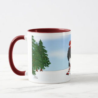 Neufundland-Weihnachten Tasse