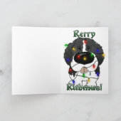 Neufundland Weihnachtsbeleuchtung Feiertagskarte (Innenseite)