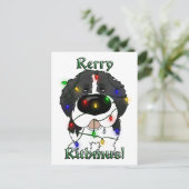 Neufundland Weihnachtsbeleuchtung Feiertagspostkarte (Stehend Vorderseite)