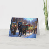 Neufundland Weihnachtsfeiertage Karte (Vorderseite)