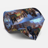 Neufundland Weihnachtsfeiertage Krawatte (Gerollt)