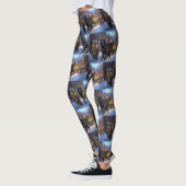 Neufundland Weihnachtsfeiertage Leggings (Links)