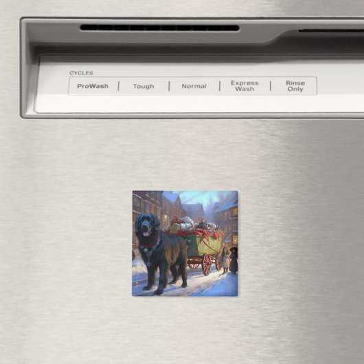 Neufundland Weihnachtsfeiertage Magnet (In Situ (Geschirrspüler))