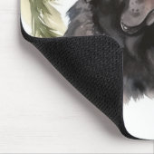 Neufundland Weihnachtsmann Festliche Jungfrau Mousepad (Ecke)