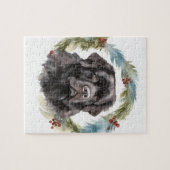 Neufundland Weihnachtsmann Festliche Jungfrau Puzzle (Horizontal)