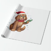 Neufundland-Weihnachtsmannmütze Geschenkpapier (Ungerollt)