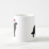Neufundland-Weihnachtsmannmütze Kaffeetasse (Mittel)