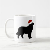 Neufundland-Weihnachtsmannmütze Kaffeetasse (Links)