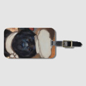 Neufundländer Gepäckanhänger (Vorderseite (Horizontal))