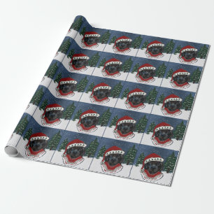 Neufundländer Hund Geschenkpapier