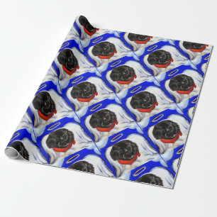 Neufundländer Hund Geschenkpapier