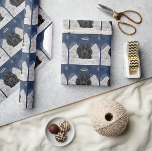 Neufundländer Hund Geschenkpapier