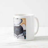 Neufundländer Hund Kaffeetasse (VorderseiteRechts)