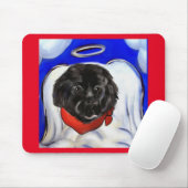Neufundländer Hund Mousepad (Mit Mouse)