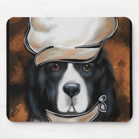 Neufundländer Hund Mousepad (Vorne)