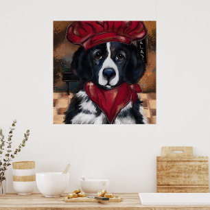 Neufundländer Hund    Poster