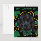 Neufundländer Hund Postkarte (Vorne/Hinten)
