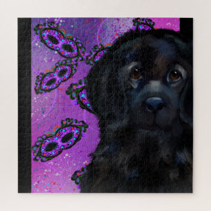 Neufundländer Hund Puzzle