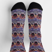 Neufundländer Hund Valentinstag Socken (Oben)