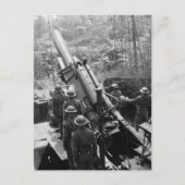 Neufundländer im Krieg Postkarte (Vorderseite)