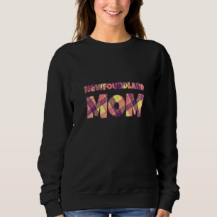 Neufundländer-Mutter Newfie-Hund Hunderasse Haus Sweatshirt