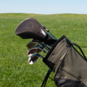Neufundländer Schlammiger Welpe Golf Headcover (In SItu)