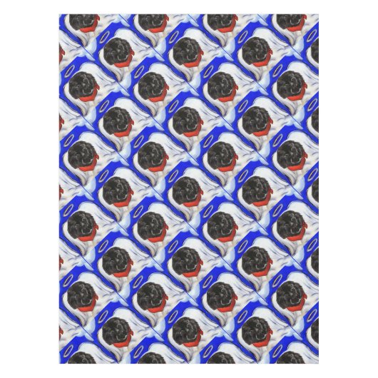 Neufundländer Tischdecke (Vorderseite)