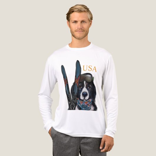NEUFUNDLÄNDER  Tri-Blend SHIRT (Vorderseite komplett)