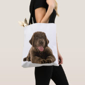 Neufundländer-Welpe Tasche (Von Nahem)