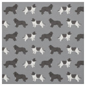 Neufundlandhunde graue stoff (Muster)