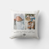 Neugeborene Babys und Foto Kissen (Vorderseite)