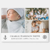 Neugeborene Babys und Foto Magnet (Vorderseite)