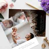 Neugeborene Foto Ankündigung