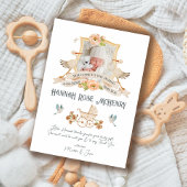 Neugeborene Geburtshilfe Ankündigung Foto Wappen S