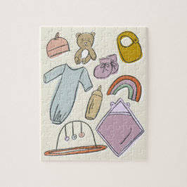 Neugeborene Illustrationen Puzzle
