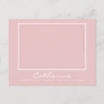 Neugeborene-Mädchen Ankunft Geburtsankündigung