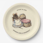 Neugeborene Maus und MutterBaby-Dusche Pappteller (Vorderseite)