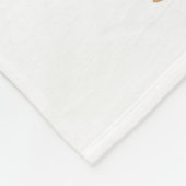 Neugeborene Monatsmilestone-Blanket Fleecedecke (Ecke)