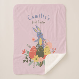 Neugeborene Ostern für Mädchen Sherpadecke