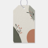 Neugeborene Party Eltern werden Geschenkanhänger (Rückseite)