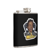 Neugeborene Platten - Kolben ( schwarz ) Flachmann (Rechts)