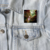 Neugeborene Sterne im Weihnachtsbaum-Cluster Button (Beispiel)