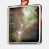 Neugeborene Sterne im Weihnachtsbaum-Cluster Ornament Aus Metall (Links)