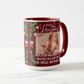 Neugeborene Weihnachten Tasse (VorderseiteRechts)