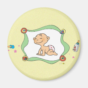 Neugeborener Babymagnet Magnet